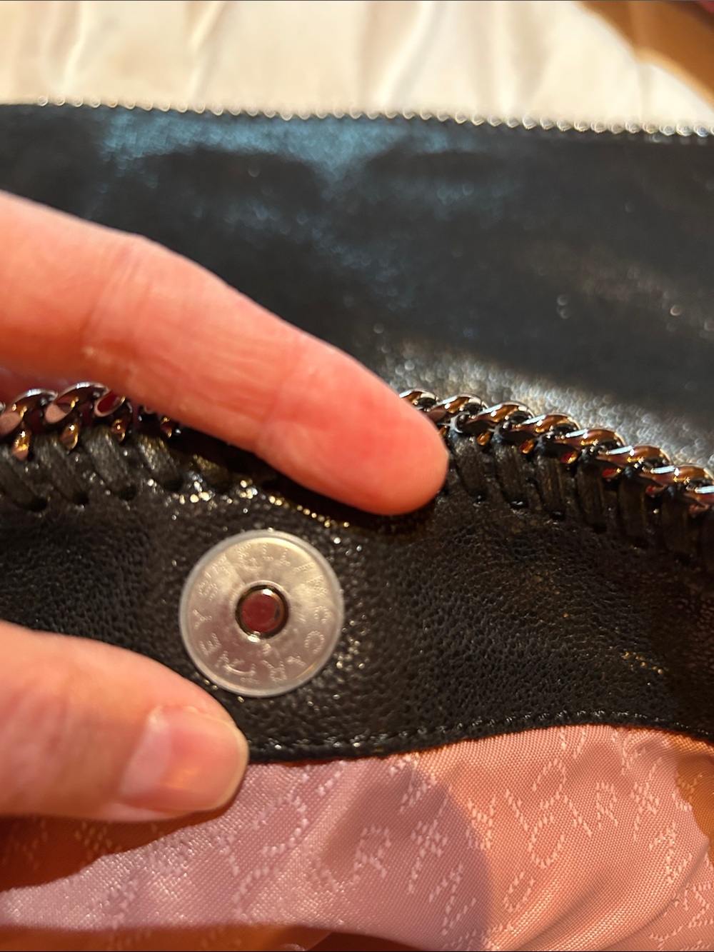 NWOT Stella McCartney Falabella shaggy deer clutch - Picture 11 of 11